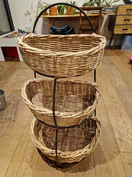 Photo of free Wicker 3 tier rack (Bear Flat) #1