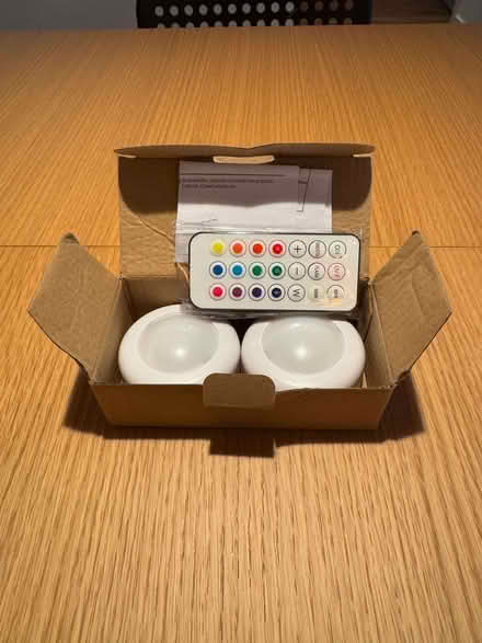 Photo of free RGB Puck Lights (e.g. Under-Cabinet) (Queenstown Road SW11) #1