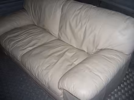 Photo of free Leather sofa (Wivelsfield Green BN8) #1