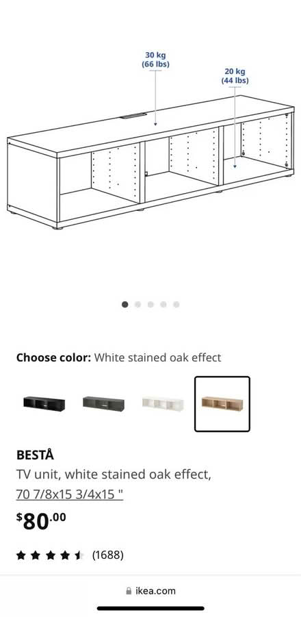 Photo of free TV stand (Lorton (22079)) #3