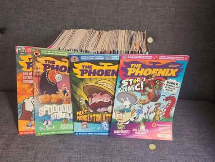 Photo of free A big box of The Phoenix comics magazine (Priestwood RG42) #1