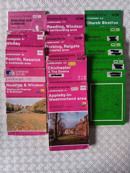 Photo of free Collection of OS Maps (Bagshot GU19) #1