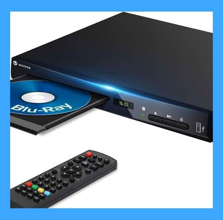 Photo of Blu-Ray Player & Remote (Lawrence Expwy & Monroe Street) #1