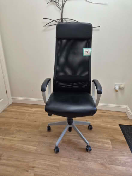 Photo of free Office Chair Black (Burton upon Stather DN15) #3