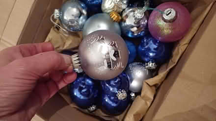 Photo of free Glass baubles (Gidea Park) #3
