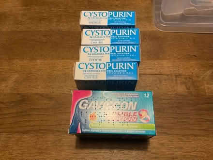 Photo of free Gaviscon and Cysto Purin Tablets. (Garden City OX5) #1