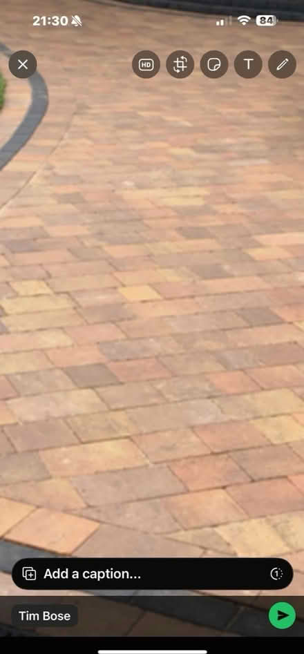 Photo of free Driveway concrete tegula bricks (Pinner HA5) #1