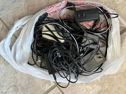 Photo of free Bag of various AC adapters (Dunkirk, MD) #1