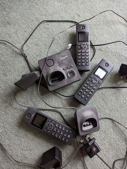Photo of free Land line phone with three handsets (Dyke Road area BN1) #1