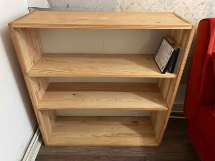 Photo of free Wooden bookcase (Highbury New Park N5) #1
