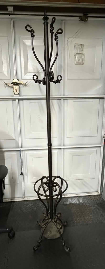 Photo of free Vintage brass coat stand (Lower Earley) #1