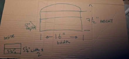 Photo of free Ghanian leather storage box second (Streatham SW16) #4