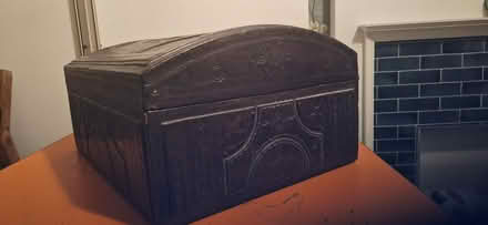 Photo of free Ghanian leather storage box (Streatham SW16) #2
