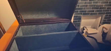 Photo of free Ghanian leather storage box (Streatham SW16) #4