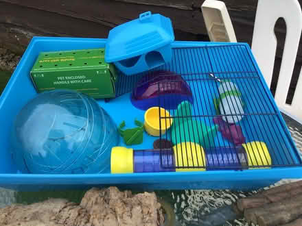 Photo of free Hamster cage and accessories (Burnham SL1) #2