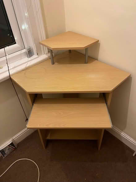 Photo of free Small corner work/laptop work station. (Wymondham NR18) #3