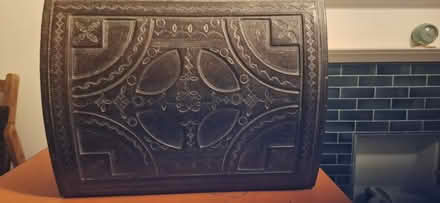 Photo of free Ghanian leather storage box (Streatham SW16) #3