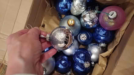 Photo of free Glass baubles (Gidea Park) #4