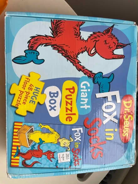 Photo of free Giant puzzle Fox in Socks (EC1V Angel) #1