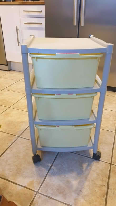 Photo of free 3 draw plastic unit (Tuffley GL4) #1