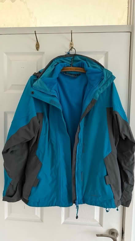 Photo of free Ladies Blue raincoat with fleece (Springbank, GL51) #1