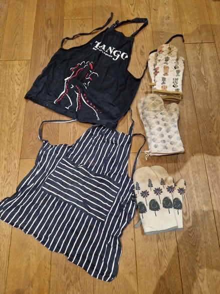 Photo of free Old aprons and oven gloves (Bear Flat) #1