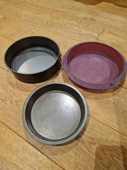 Photo of free 3 cake tins (Bear Flat) #1