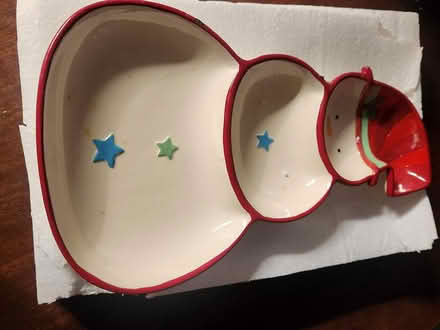 Photo of free snowman serving tray (Manville) #1