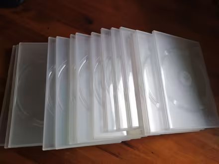 Photo of free 14 x Thin DVD/CD Cases (Cross Farm AL5) #1