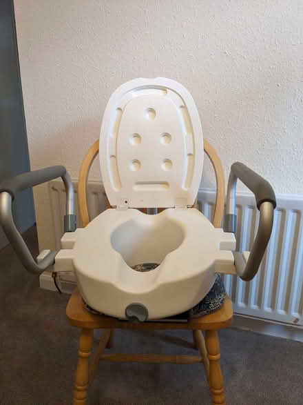 Photo of free Raised toilet seat (St Boswells TD6) #2