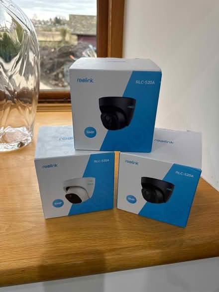 Photo of free 3x Reolink RLC-520a CCTV cameras (S61 Thorpe Hesley) #1