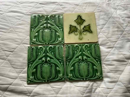 Photo of free 4 Victorian tiles (Highbury New Park N5) #1