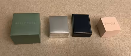 Photo of free 4 empty jewellery boxes (Bozeat NN29) #2