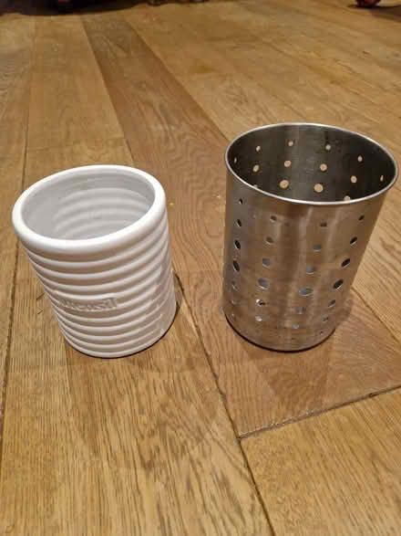 Photo of free 2 kitchen utensil holders (Bear Flat) #1