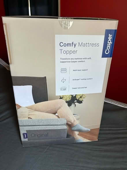 Photo of free King Mattress Topper (Belmont Hill) #2