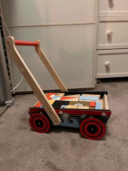 Photo of free Wooden walker with blocks (Tulse Hill, SE21) #1