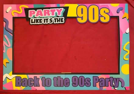 Photo of free 90s party photo frame (Odd Down) #1