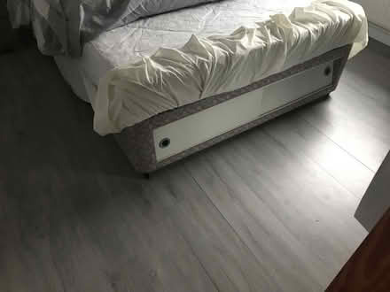 Photo of free Double Divan bed base and headboard (Naas) #1
