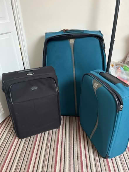 Photo of free 3 x suitcases (E18) #1