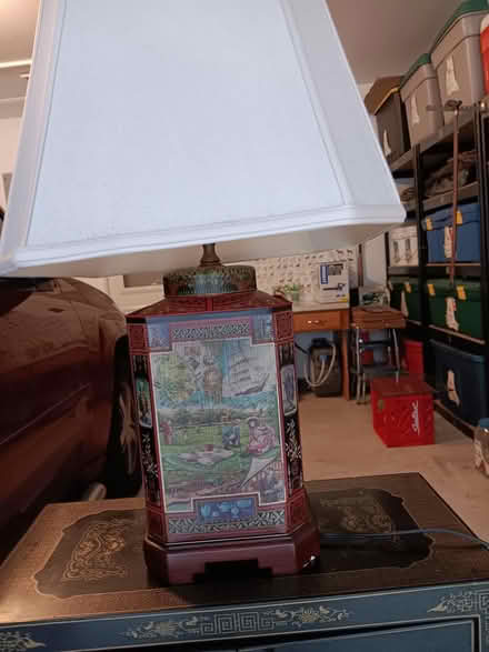 Photo of free green oriental lamp (northwest westland.) #1