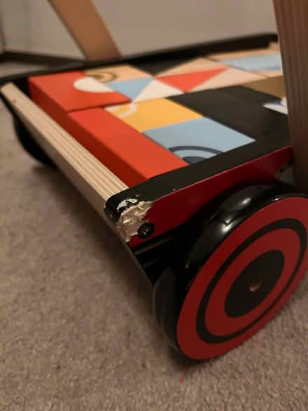Photo of free Wooden walker with blocks (Tulse Hill, SE21) #2