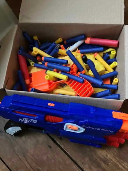 Photo of free Nerf guns and darts (GU24 Bisley) #1