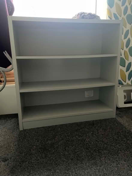 Photo of free Grey shelves / bookcase (OL6, Ashton-under-lyne) #1