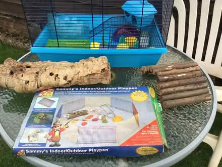 Photo of free Hamster cage and accessories (Burnham SL1) #1
