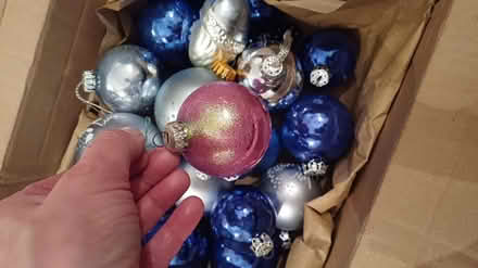 Photo of free Glass baubles (Gidea Park) #2