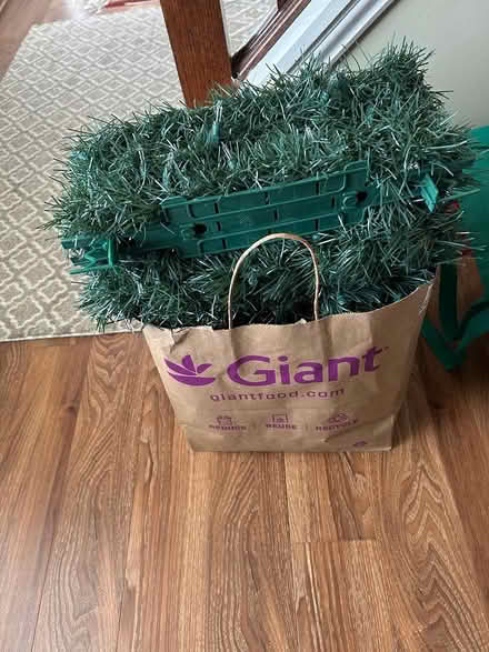 Photo of free Bag of lighted Christmas garland (Dunkirk, MD) #1