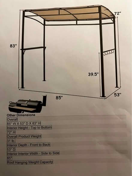 Photo of free Small gazebo / canopy (Bothell - Canyon Park) #1