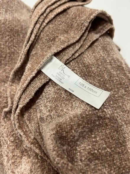 Photo of free Beige soft throw (Beckenham BR3) #3