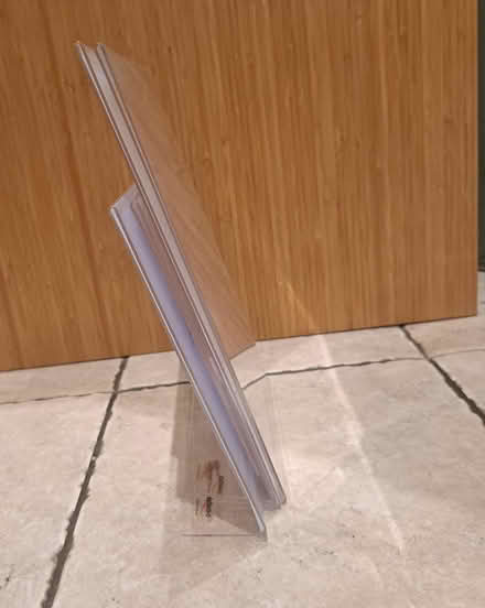 Photo of free Acrylic menu card/ sign holders (Cheltenham GL52) #3