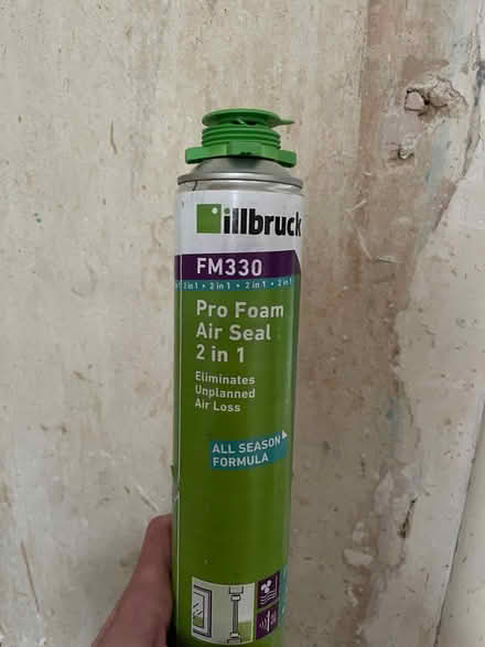 Photo of free 8 cans Illbruck fm330 expanding foam (N16) #1